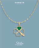 Comete charm in oro 375%