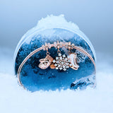 Charm in argento 925‰ a forma di scarpone da sci