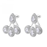 Rosato orecchini in argento 925‰