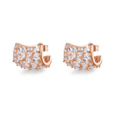 Rosato orecchini lobo in argento 925‰
