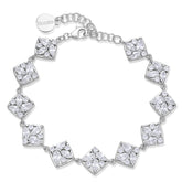 Rosato bracciale in argento 925‰