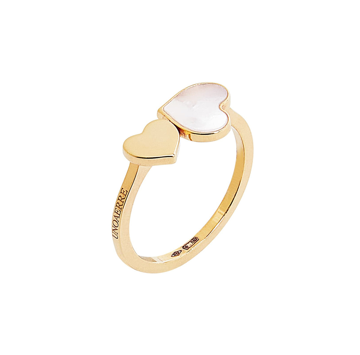 Unoaerre Batticuore anello oro 375%