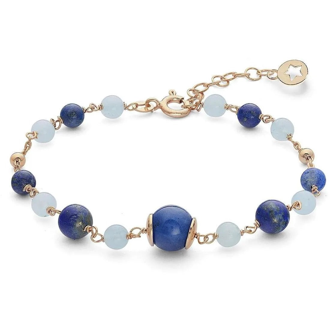 Comete bracciale argento 925% e pietre dure