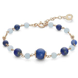Comete bracciale argento 925% e pietre dure
