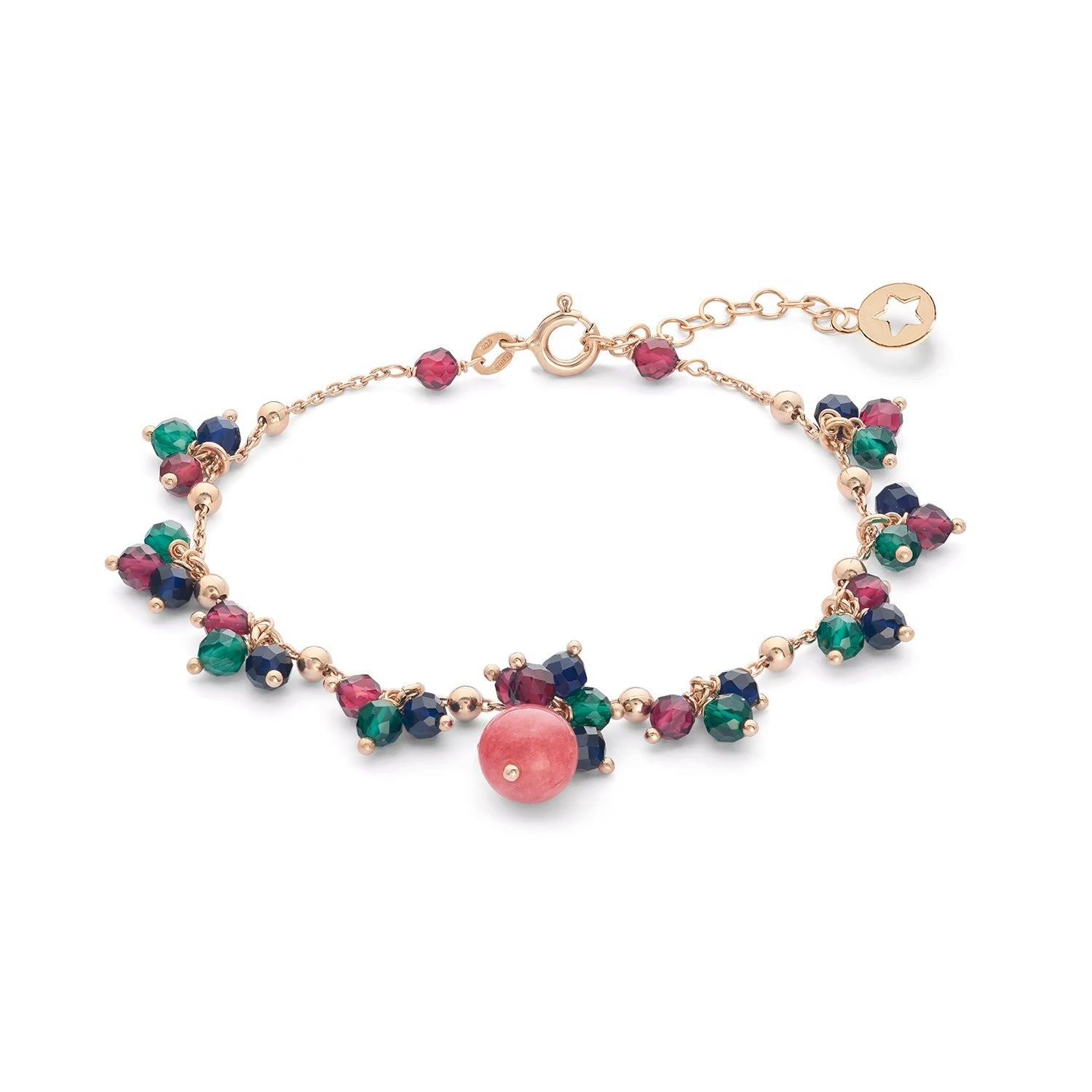 Comete bracciale argento 925% e pietre dure