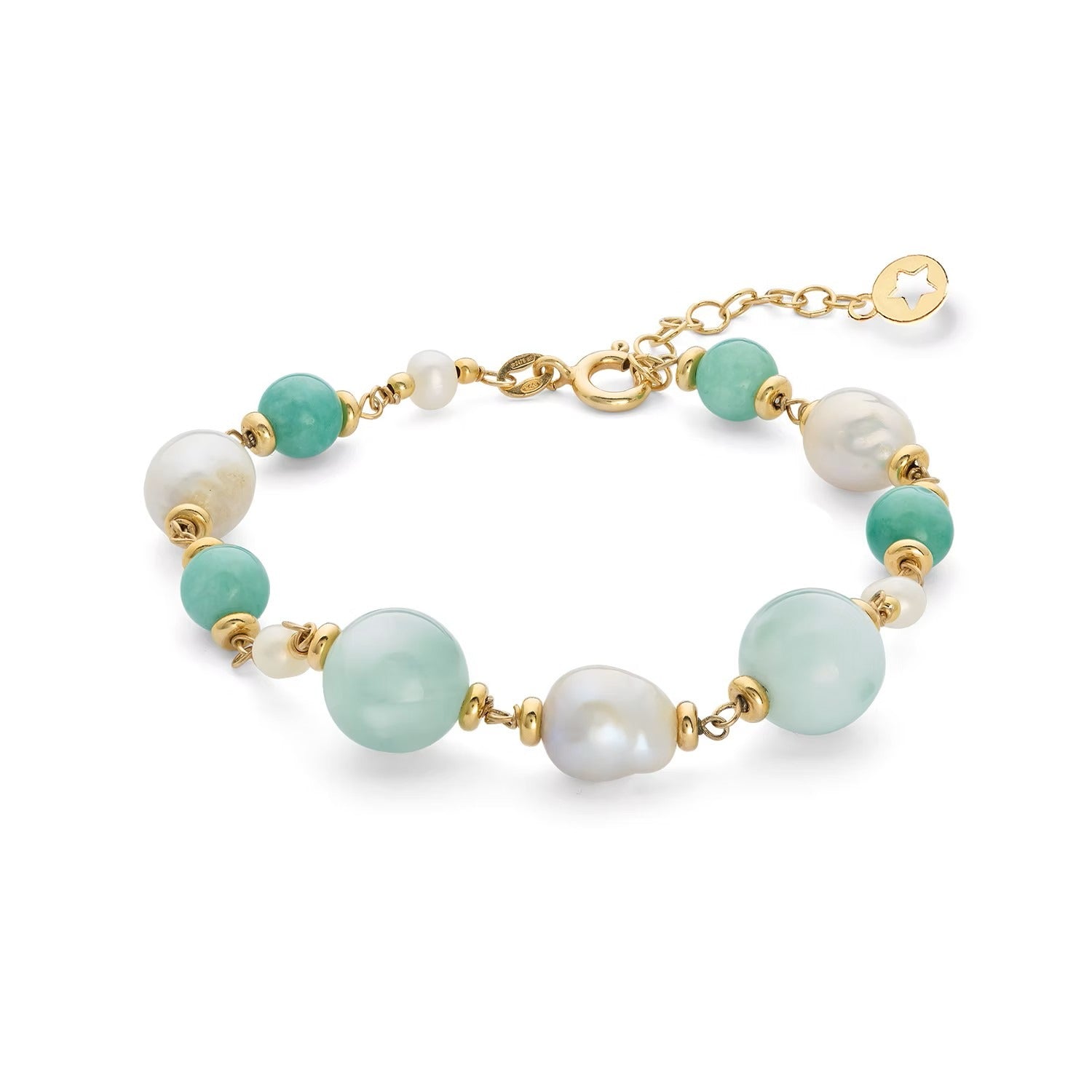 Comete bracciale argento 925% e pietre dure