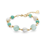 Comete bracciale argento 925% e pietre dure