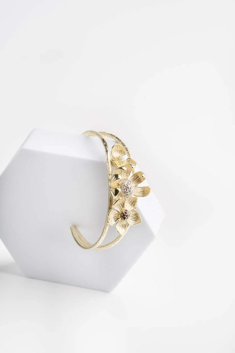 Creazioni Esclusive bracciale rigido in argento 925%
