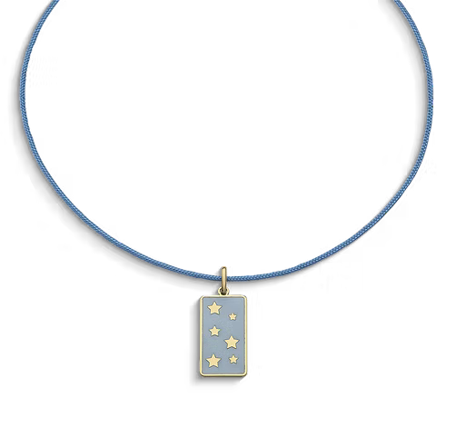 Comete charm in oro 375%
