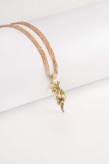 Ciondolo fiore con pavé di Swarovski