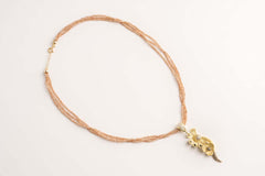 Ciondolo fiore con pavé di Swarovski