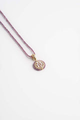 Ciondolo con cammeo inciso a mano e Swarovski