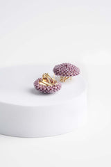 Orecchini a bottone Swaroski