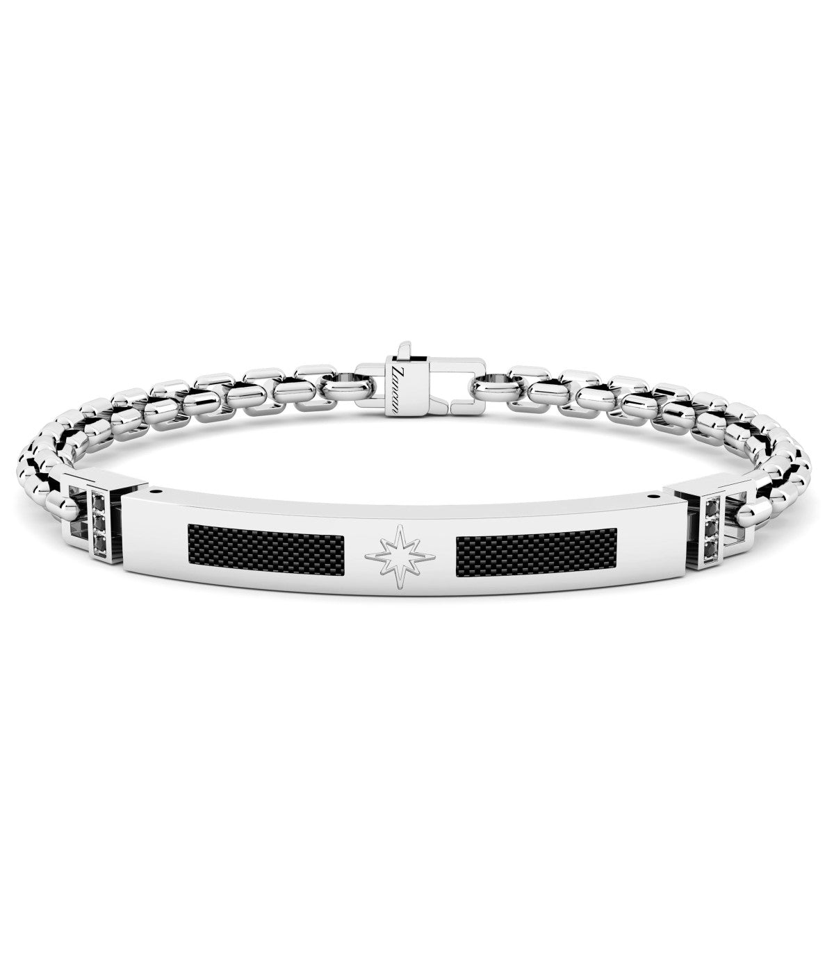 Zancan bracciale in acciaio