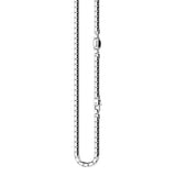 Zancan girocollo uomo in argento 925%