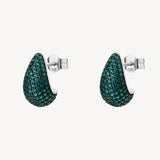 Brosway orecchini in argento rodiato 925‰