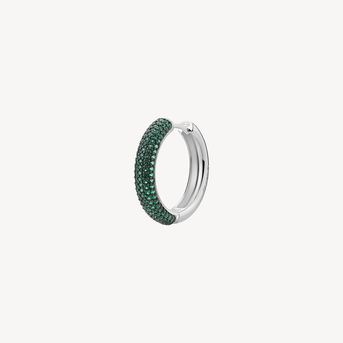 Brosway orecchino singolo in argento rodiato 925‰