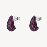 Brosway orecchini in argento rodiato 925‰
