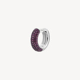Brosway orecchino singolo in argento rodiato 925‰