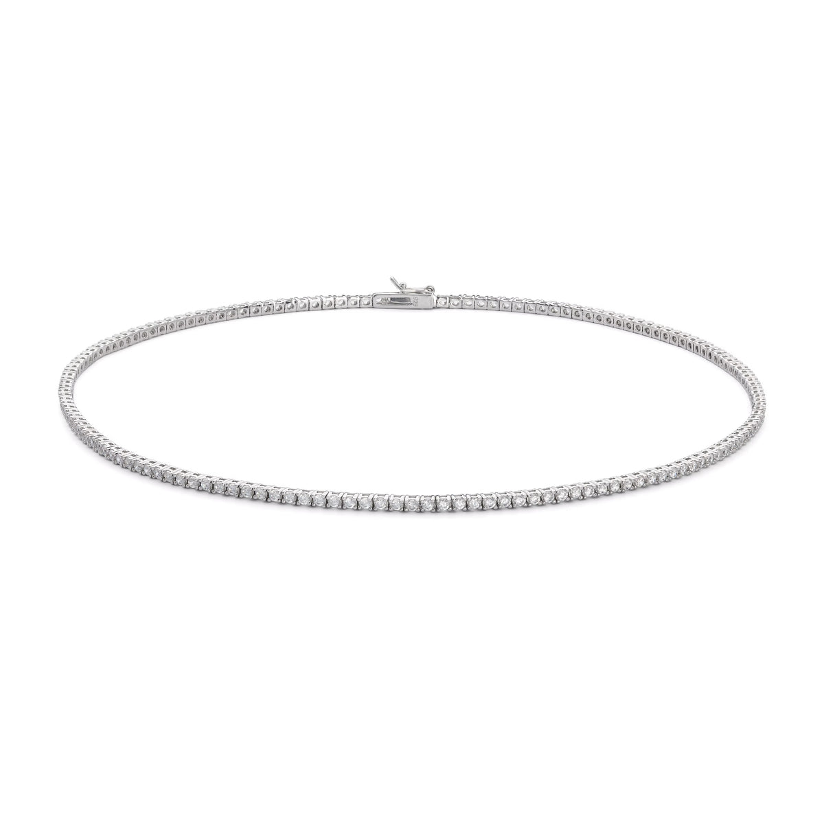 Comete collana tennis in argento 925‰