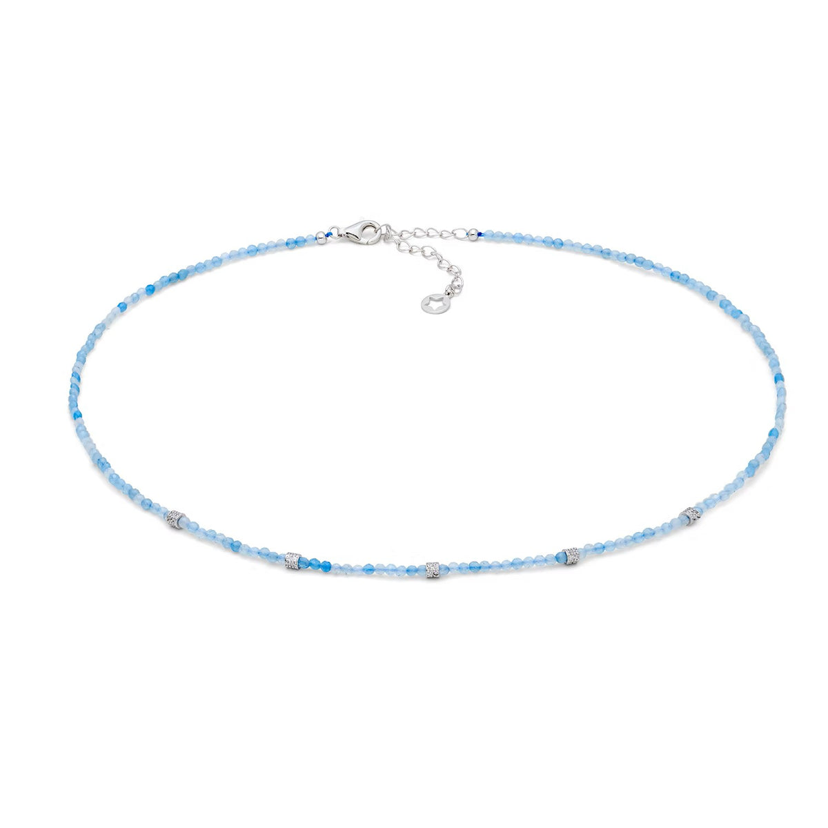 Comete girocollo in argento 925%