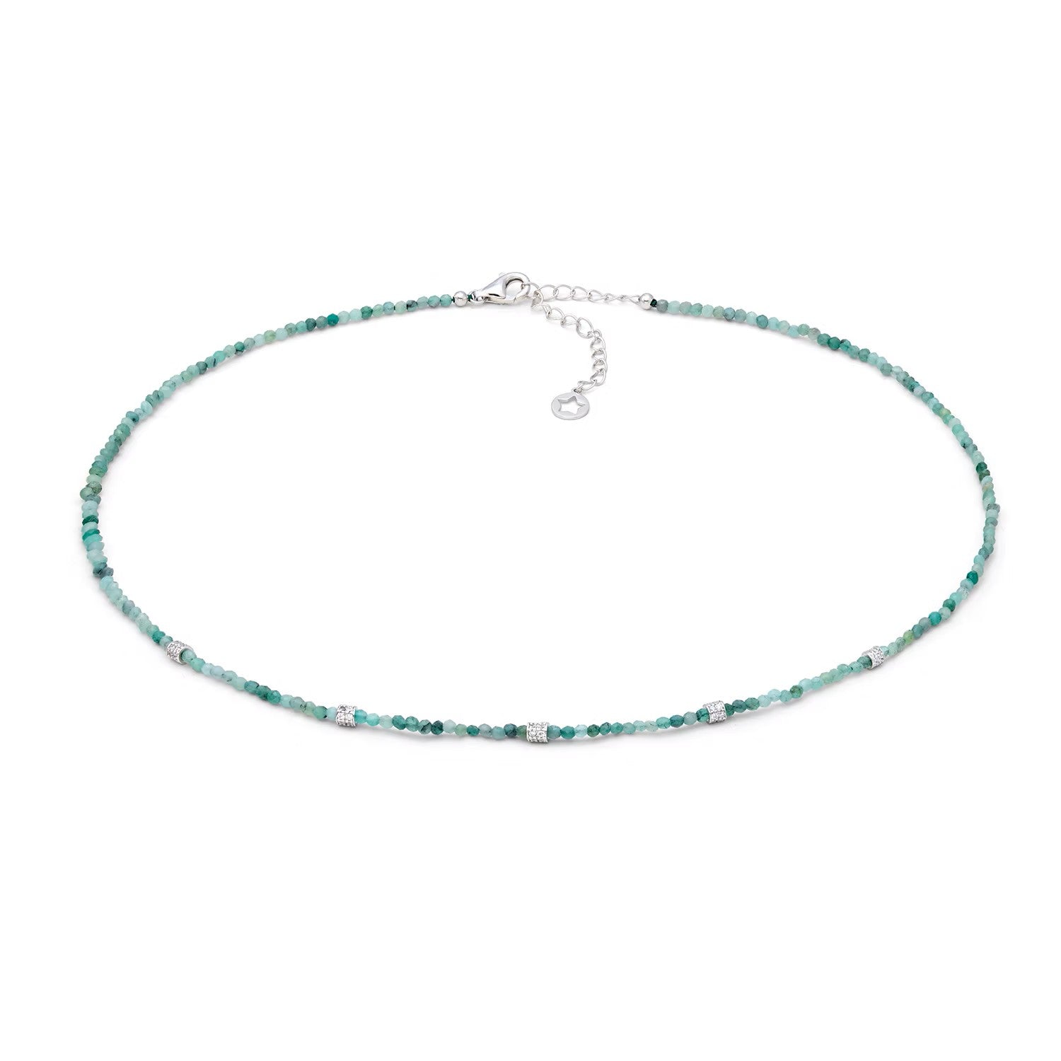 Comete girocollo in argento 925%