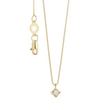 Comete girocollo oro 750% e diamanti