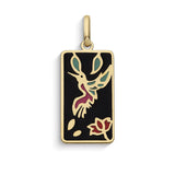 Comete charm in oro 375%