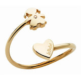 Le Bebè anello in oro 375%