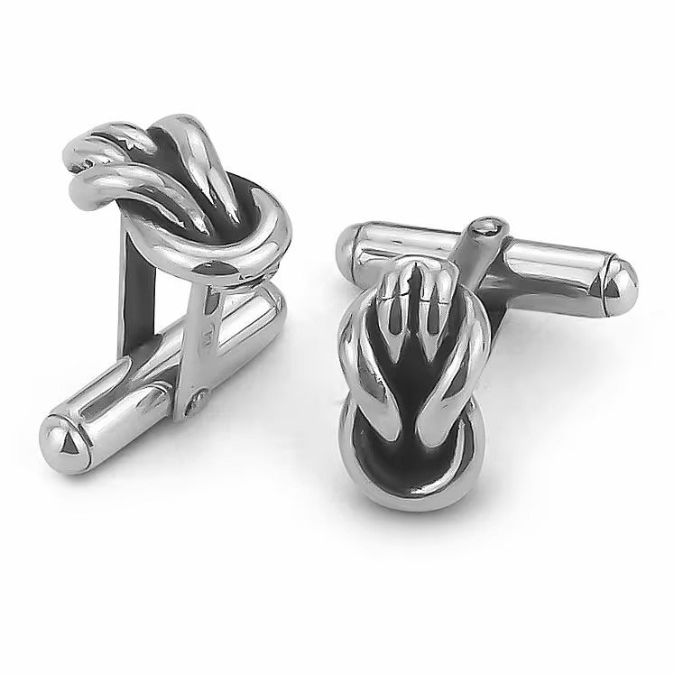 Boccadamo gemelli in argento 925%