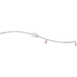 Nanan Bracciale Targhetta Orsetto Rosa