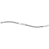 Nanan Bracciale Targhetta Nodino Panna