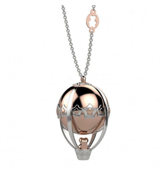 Nanan collana lunga chiama angeli in argento 925%