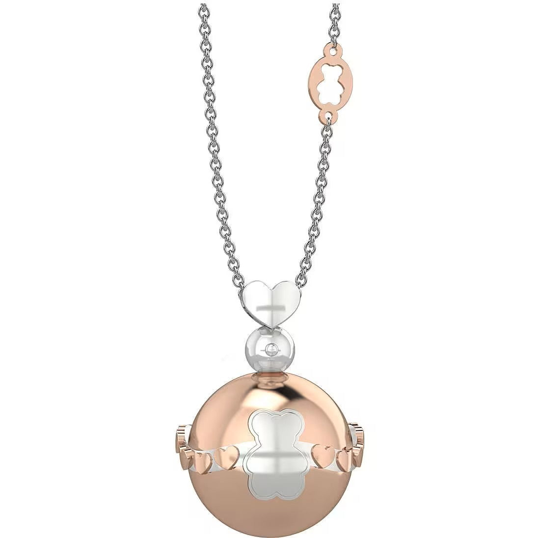 Nanan collana lunga argento 925%