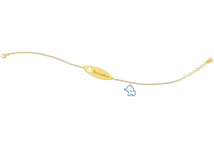 Nanan bracciale oro 375%