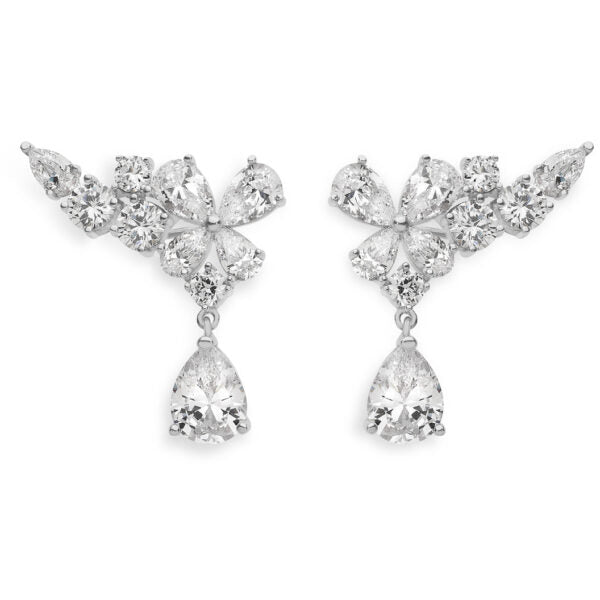 Comete orecchini argento 925‰