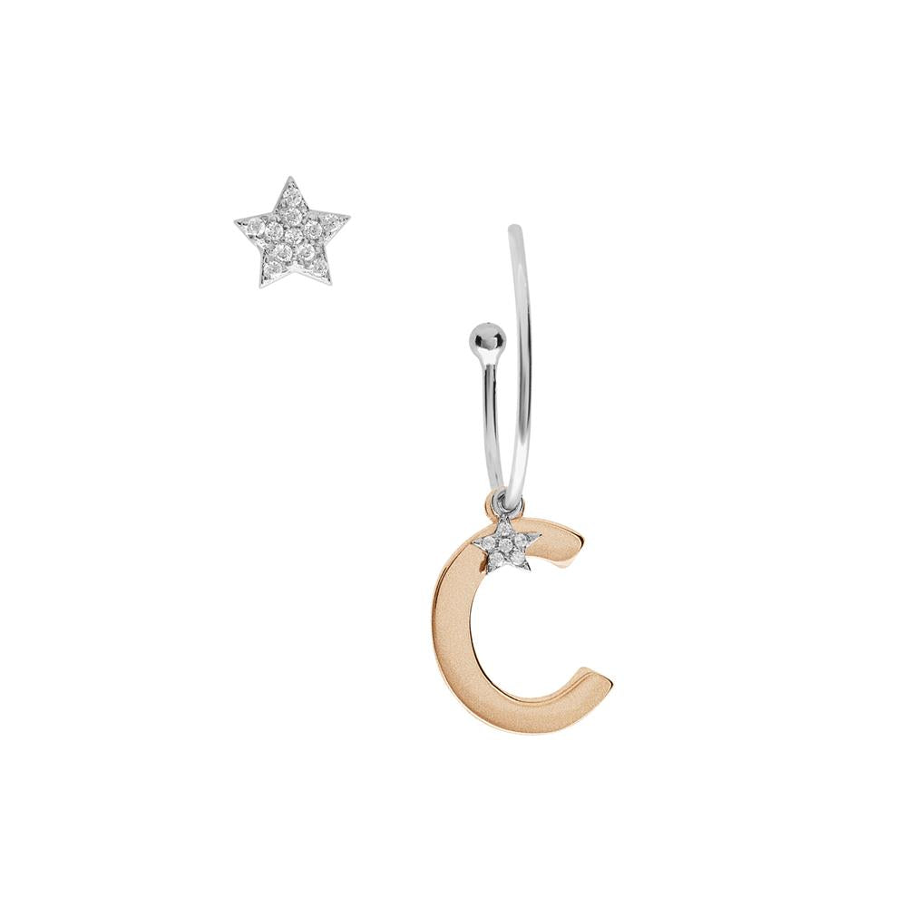 Comete orecchini argento 925%