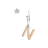 Comete orecchini argento 925%