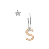 Comete orecchini argento 925%