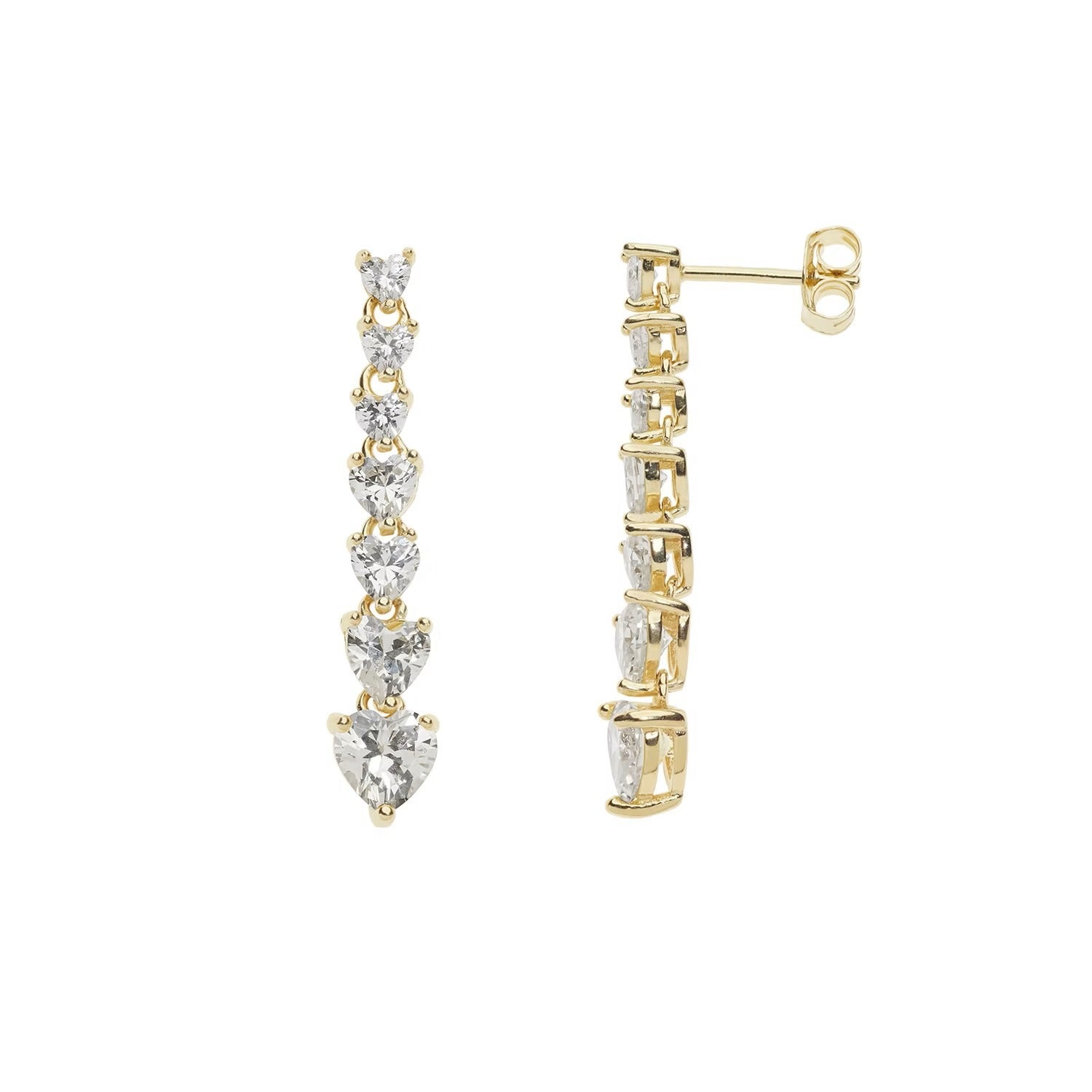 Comete orecchini argento 925%