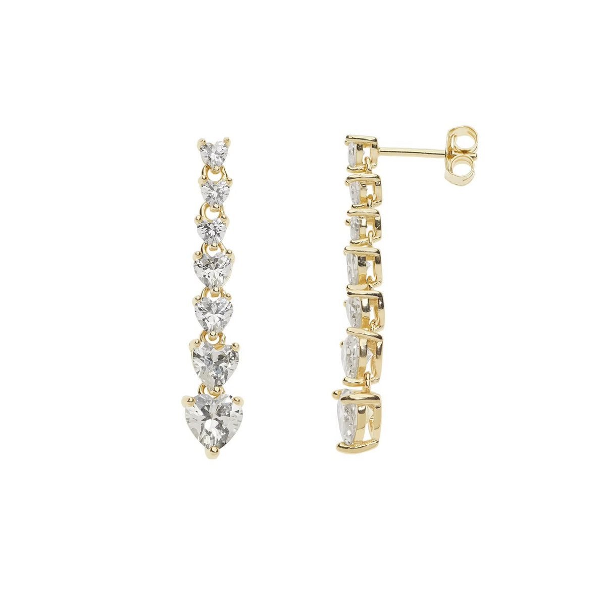 Comete orecchini argento 925%