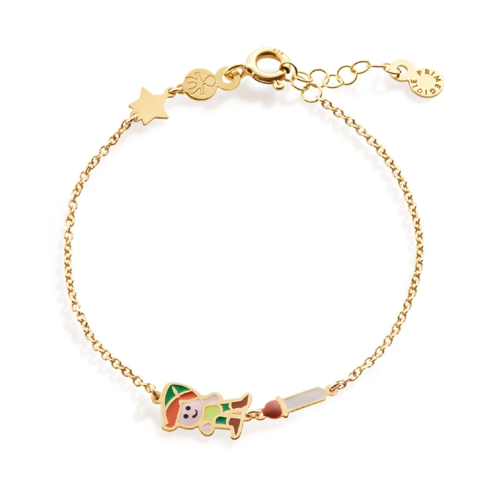 Le Bebè Primegioie bracciale in oro giallo 9kt