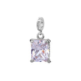 Rosato charm pietra in argento 925‰
