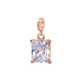 Rosato charm pietra in argento 925‰