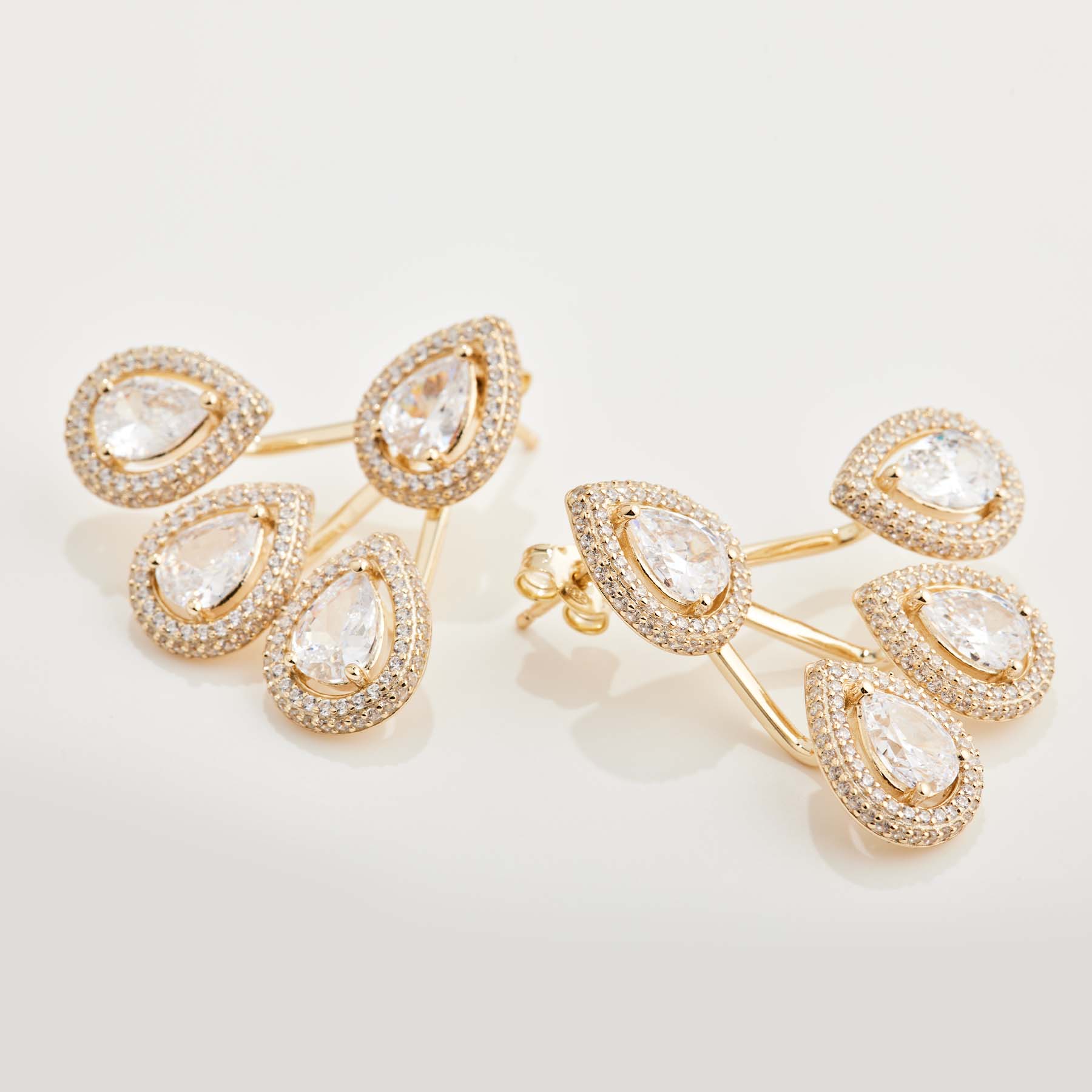 Rosato orecchini in argento 925‰