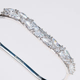Rosato anello doppio in argento 925‰i