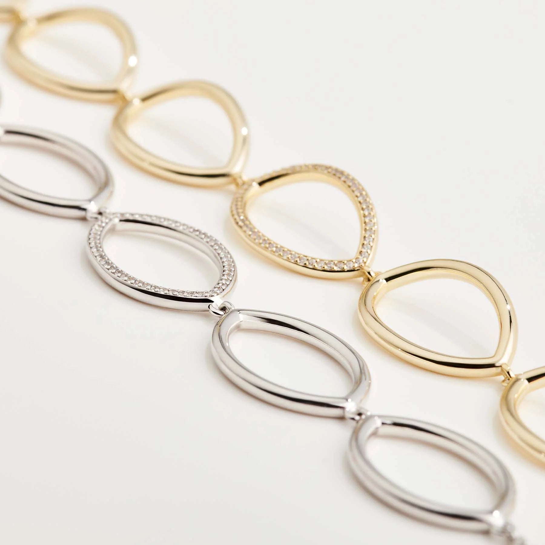 Rosato bracciale  in argento 925‰