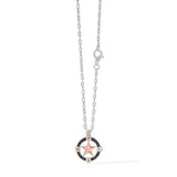 Comete girocollo argento 925%