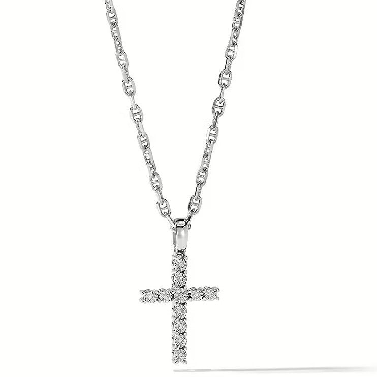 Comete girocollo in oro 750% e argento 925%
