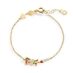 9kt yellow gold bracelet